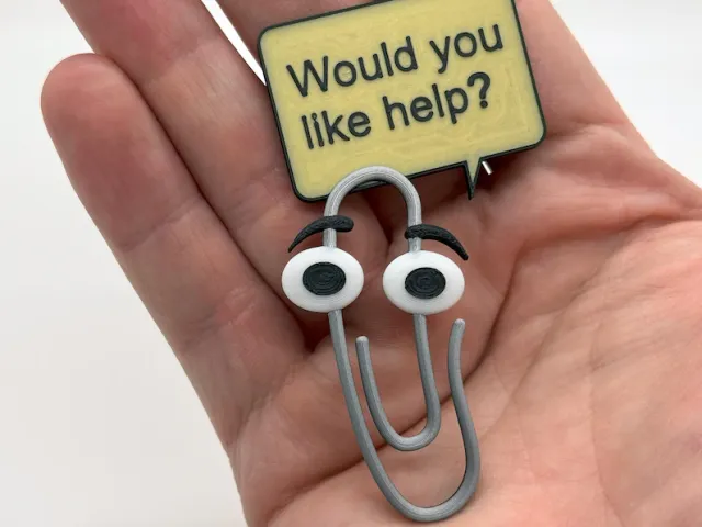 Customizable Clippy Magnet